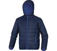 Delta Plus Doon navy/royal Ripstop padded showerproof hooded jacket