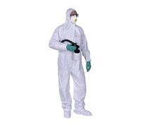 Delta plus Unisex's DT115 Coverall, White, Large / 39"-42"