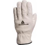 Delta Plus Fbn49 Drivers Leather Safety Gloves Size 7 Small