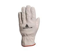 Delta Plus Work Safety Gloves FBN49 Cowhide Full Grain Leather Unlined Trucker Driver Size 10/XL