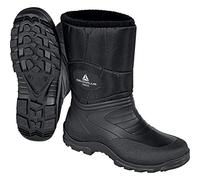 DELTA PLUS Freeze Half Wellington Boots - Thick Polyester Fur - Slip Resistant - Color: Black - Size: 13