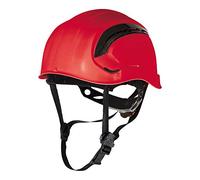 Delta Plus Granite Wind Helmet – ABS, Vented, Rotor Adjustment – Red, Adjustable