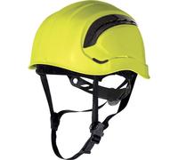 Delta Plus Safety Helmet GRANITE WIND - Vented ABS, Rotor Adjustment, Adjustable, Yellow