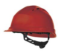 Construction Safety Helmet Vented Polypropylene QUARUP4RO