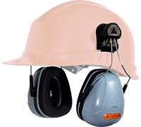 Delta Plus Magny Helmet Grey SNR 32 Hard Hat Ear Defenders Protectors