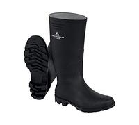 DELTA PLUS Men's Stone OB SRA Working Wellington Boots-Slip Resistant-Color: Black-Size: 6 Industrial UK