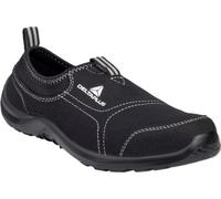 Delta Plus Miami S1p Black Slip-on Steel Toe Trainer Clog Shoe With Midsole