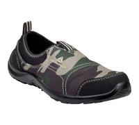 Delta Plus Miami Slip-On Steel Toe/Midsole Canvas Trainer Work Shoe Ladies Mens