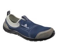 Delta plus Navy MIAMI S1P safety shoes, lightweight slip on Metal toe UK size 12