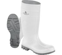 Delta Plus Organo White PVC Steel Toe-cap Safety Work Wellington Boot