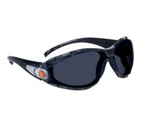 Delta Plus PACAYA SMOKE Anti-Fog Safety Glasses with Foam Seal, UV400