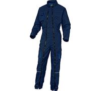 Delta Plus Panoply M2CZ2 Mach 2 Double Zip Work Overalls Coveralls Boilersuit (Large, Blue)