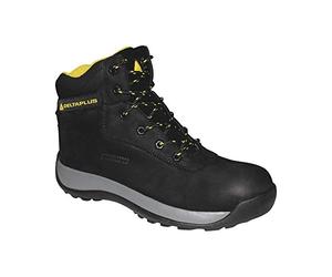 Delta Plus Shoes - Boot Serraje Nubuck Saga S3 SRC Black Size 44