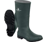 Delta Plus Stone Green PVC Non-safety Soft-toe Waterproof Work Wellington Boot