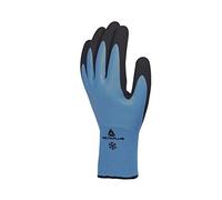 Delta Plus Thermal Work Gloves Thrym 79625 Waterproof Double-Dip Latex Grip Size 9 Multicoloured