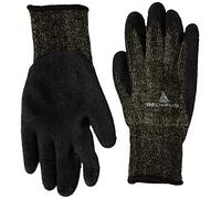 Delta Plus VV731NO09 Polycotton/Para-Aramid Knitted Gloves Latex Coated Palm Black 09