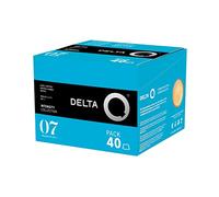 Delta Q deQafeinatus Espresso Capsules for Delta Q Machines, Intensity 7 Decaffeinated Coffee Capsules with Caramel, Vanilla & Roasted Walnut Notes, XL Pack, 40 Capsules
