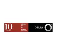 Delta Q Qalidus 10 capsules intensity 10/15- Natural roasted ground coffee in capsule - Beans from Angola, Camerun and Angola - Use in Delta Q System
