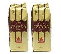 Delta Roasted Ground Barley Coffee Substitute Orzo Cevada Caffeine Free 250g (Pack of 2) by N/A