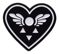 Delta Rune Deltarune Heart Undertale Sans Papyrus Indie Video Game 1.1" Enamel Pin Badge