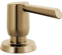 Delta Soap Dispenser, Stainless Steel, Champagne Bronze