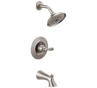 Delta T14432-SS Woodhurst Tub/Shower Trim, Stainless (Valve Sold Separately)
