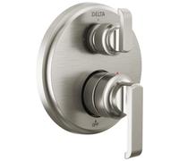 Delta T24889-SS-PR Tetra Diverter Trim, Lumicoat Stainless