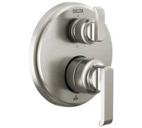 Delta T24989-SS-PR Tetra Diverter Trim, Lumicoat Stainless