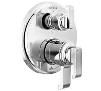 Delta T27989-PR Tetra Diverter Trim, Lumicoat Chrome