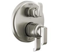 Delta T27989-SS-PR Tetra Diverter Trim, Lumicoat Stainless