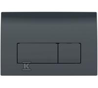 DELTA50 Front Button Black RAL9005 51 115.119.DW.1