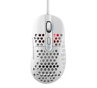 Deltaco Gaming White Line WM85 Lightweight Wire Gaming Mouse - 6400 DPI, 1000 Hz & 220 IPS - White