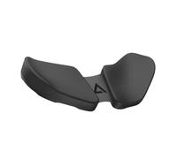DELTAHUB Carpio 2.0 - Left-Handed Truly Ergonomic Wrist Rest for Mouse, Carpal Tunnel Support, Pain Relief, Anti-Fatigue, Easy Glide, Sleek, Office Computer, Laptop, Gaming - Large, Black