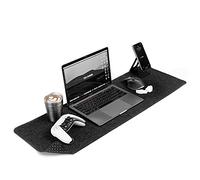 DELTAHUB - Minimalistic Felt Desk (Grey - (30x90cm), Medium)