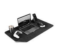 DELTAHUB - Minimalistic Felt Desk (Grey - (45x80cm), Large)