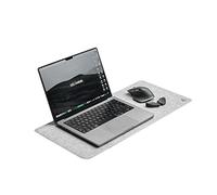 DELTAHUB - Minimalistic Felt Desk Protective Pad, Anti-Fray, Anti-Slip, Easy to Clean, Easy Glide, Long Lasting, Sleek Design, Comfortable, Resistant, Desk Mat, PC, Mac, Laptop - Small (11x25inch)