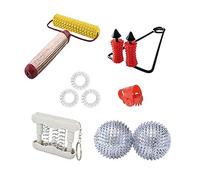Deltakart EG134 Acupressure Massager Tools Combo Kit For Stress and Pain Relief (Natural Care) Massager (Multicolor)