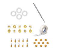 Deltakart MG325 Magnetic Therapy Tools Combo Kit With Su-jok Jimmy Steel & Finger Rings Set (Natural Care) Massager (Multicolor)