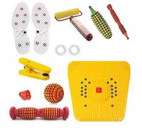 Deltakart RG246 Acupressure Massager Items Tools Combo Set Kit (Natural Care) Massager (Multicolor)