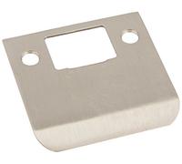 Deltana SPE225 2-1/4" x 2-1/4" Extended Lip Strike Plate, Satin Nickel