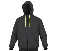 Deltaplus 5427312 Sweatshirts Panoply Cent, Size M, Grey/Yellow