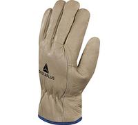 (X-Large - Size 10) Delta Plus Venitex FBF50 3M Thinsulate Leather Winter Thermal Cold Work Gloves