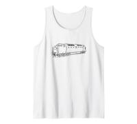 Deltic Locomotive Class 55 Train British Railways Rail Tank Top