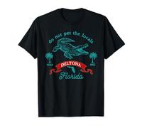 Deltona Florida Alligator Do Not Pet The Locals Funny T-Shirt