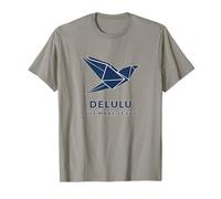 Delulu But Make It Fly Origami Bird T-Shirt