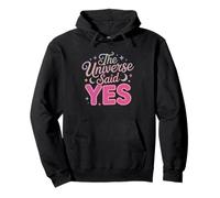Delulu Girlie Who Manifests 6am Universe Morning Routine Pullover Hoodie