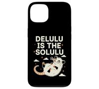 Delulu Is The Solulu Possum Meme Chaotic Energy Humor Case for iPhone 13