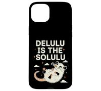 Delulu Is The Solulu Possum Meme Chaotic Energy Humor Case for iPhone 15 Plus