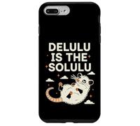 Delulu Is The Solulu Possum Meme Chaotic Energy Humor Case for iPhone 7 Plus/8 Plus