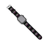 Delulu Is The Solulu Silicone Watch Strap Compatible with IWatch Adjustable Sports Band Unisex 42mm/44mm
